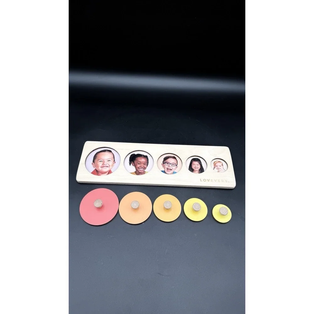 Lovevery Babbler Kit 13-15 Months Circle Of Friends Puzzle‎ Montessori